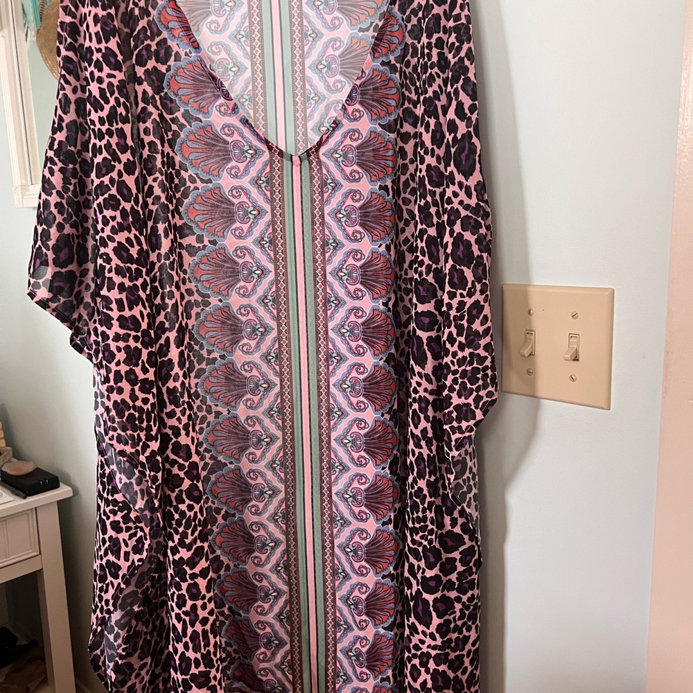 Laundry By Shelli Segal Multicolor Patterned Garment